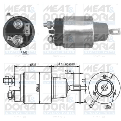 Solenoid Switch, starter